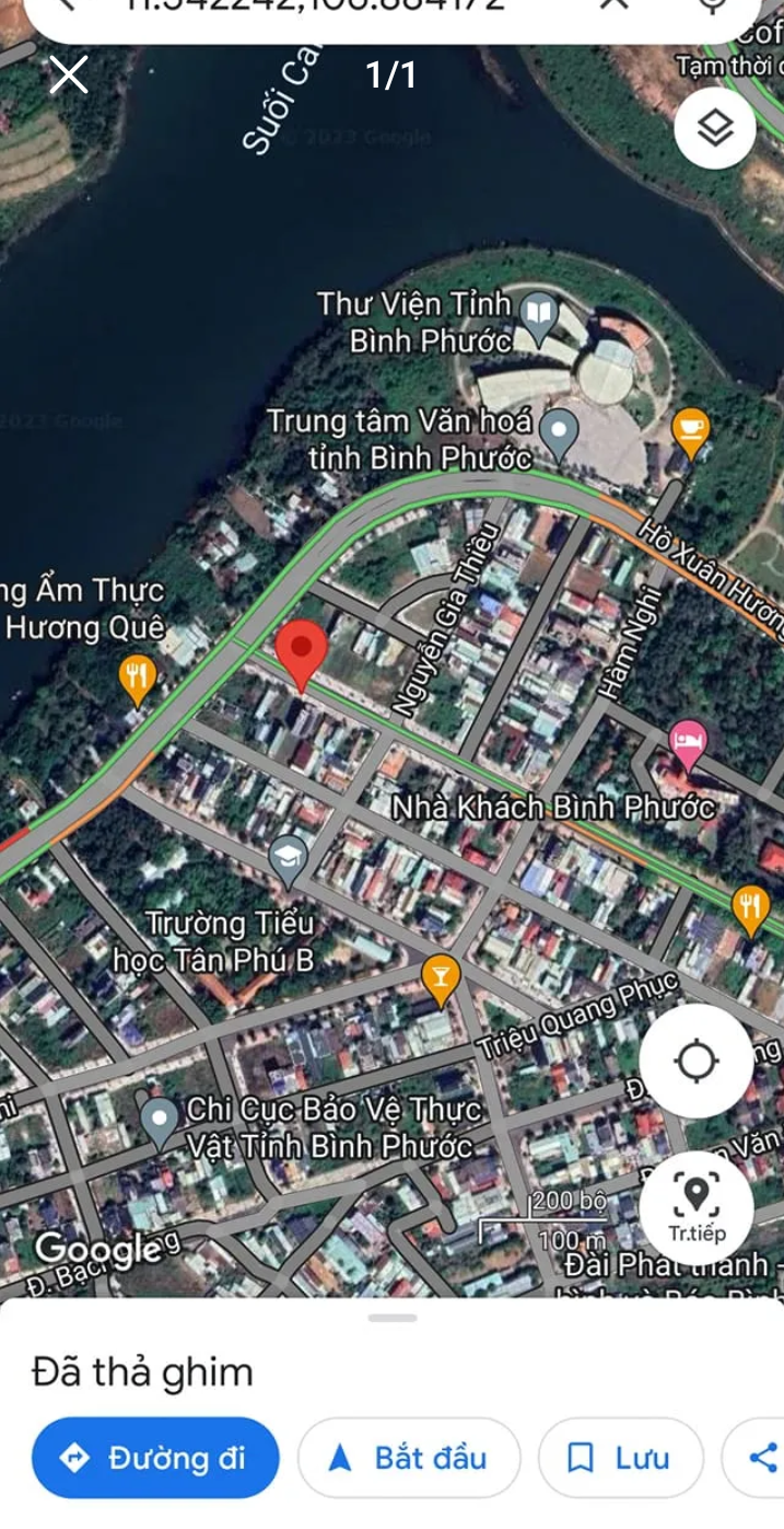Bán đất phường Tân Phú giá 4tỷ800 dt 6×25×100%tc