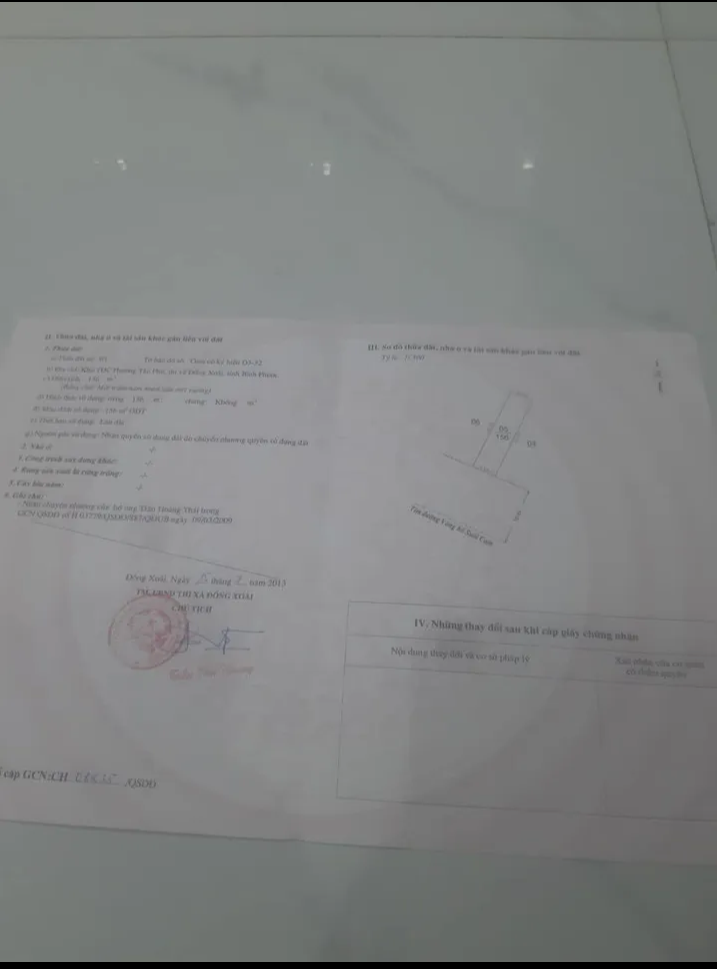 Bán đất phươdng Tân Phú giá 6tỷ dt 6×26×156tc