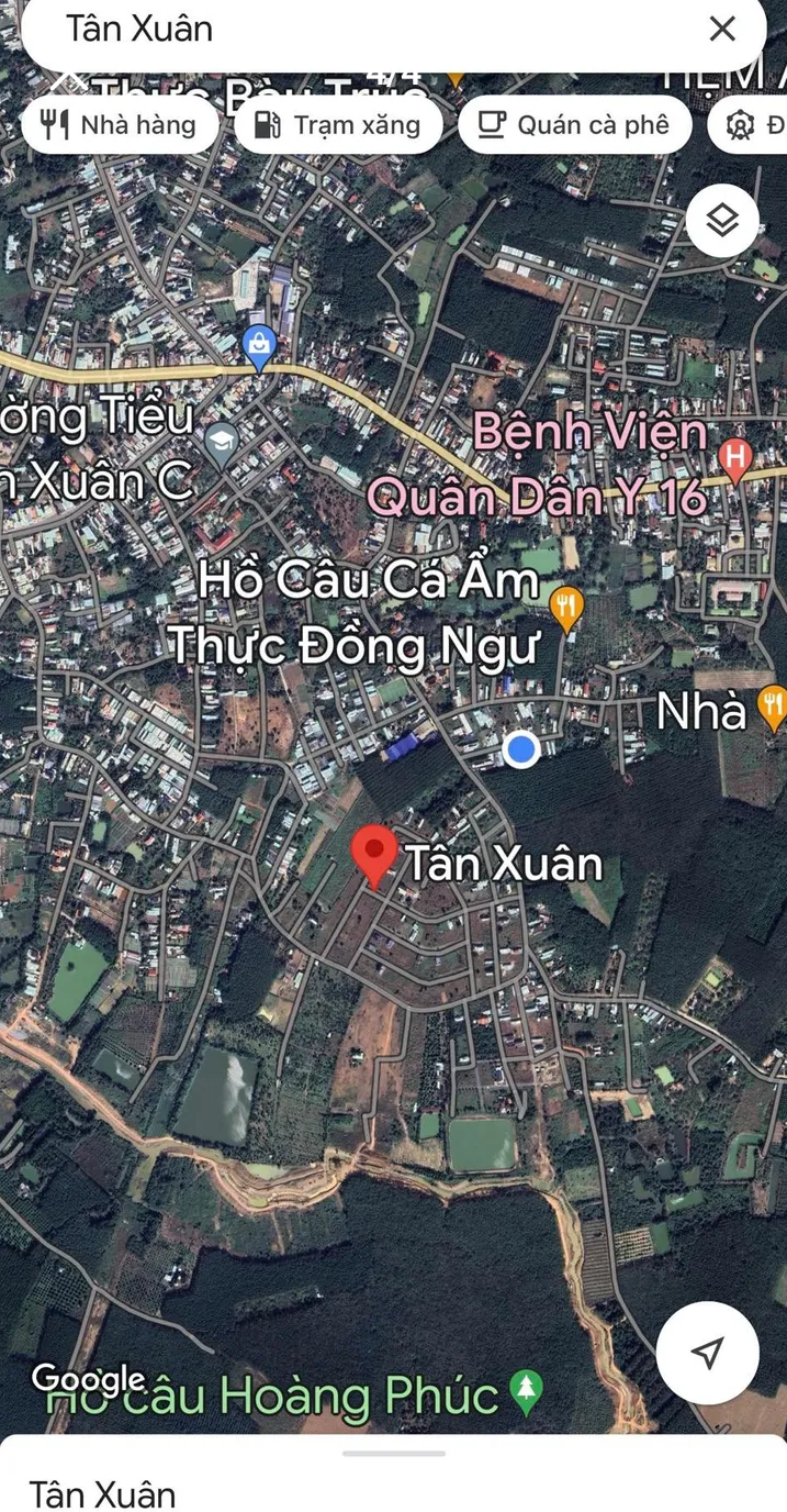 Bán đất phường Tân Xuân giá 1tỷ1 dt 9,7×20×full tc