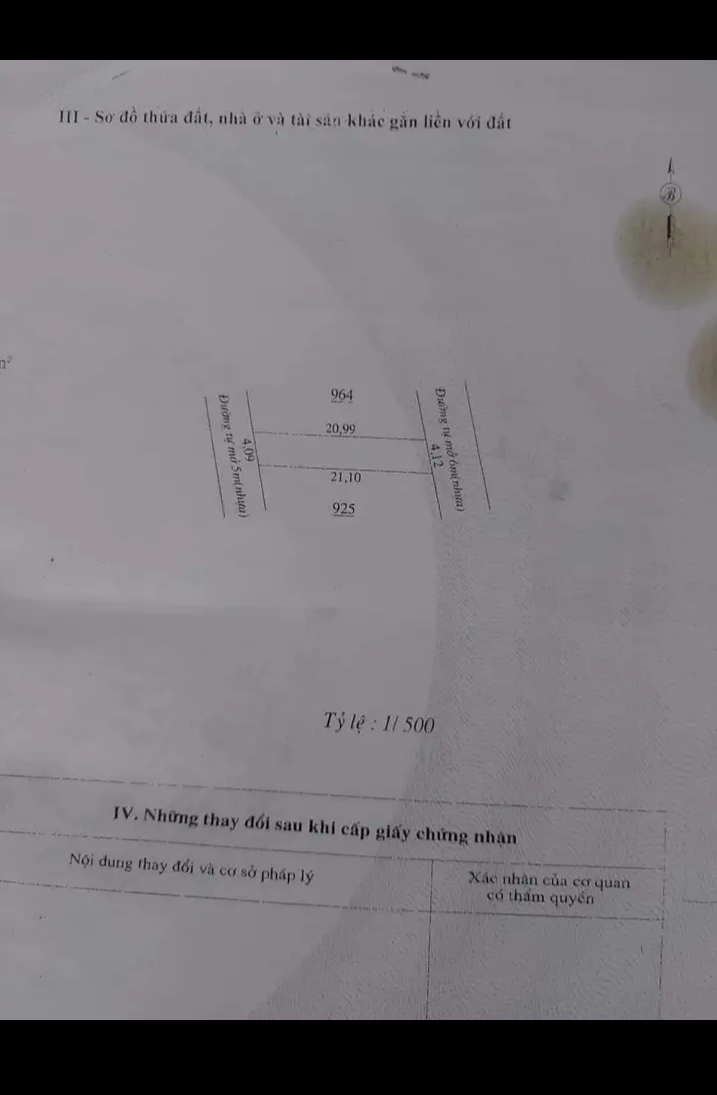 Bán nhà phường Tân Xuân giá 900tr dt 4×20