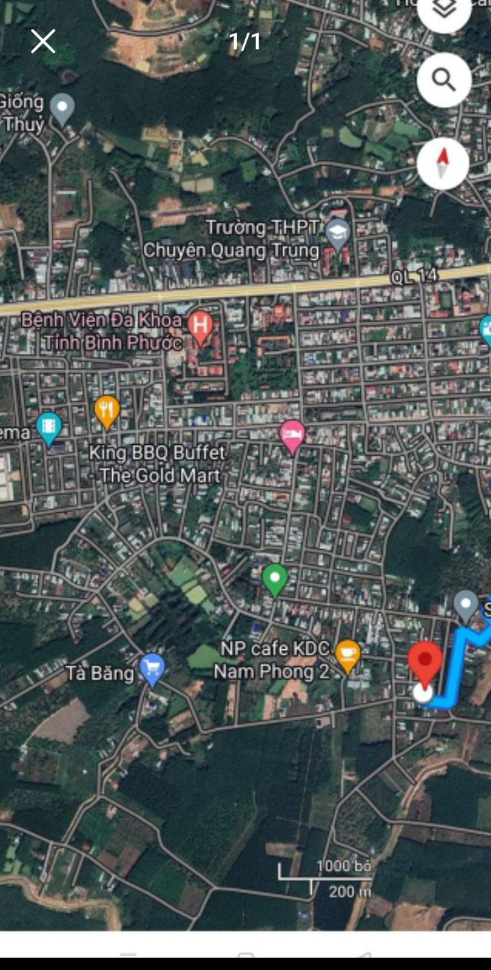 Bán đất xã Tiến Thành giá 1tỷ300 dt 6×25×100tc
