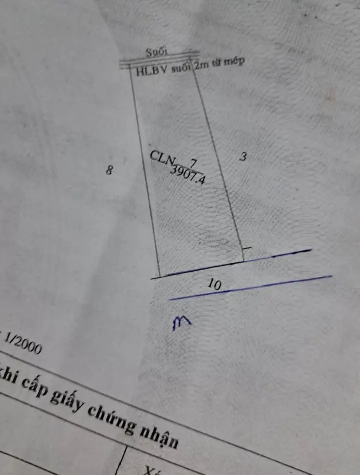Bán đất xã Tân Lợi giá 2tỷ dt 2ha2