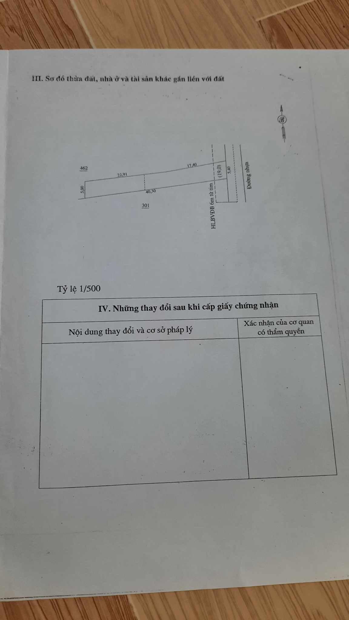 Bán đất xã Lộc Điền giá 670tr dt 5×40+100tc