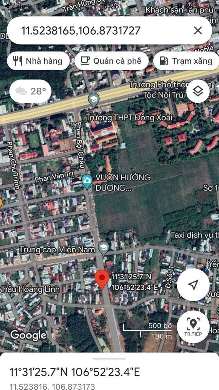 Bán đất phường Tân Bình giá 3tỷ dt 5×22×90m2 tc