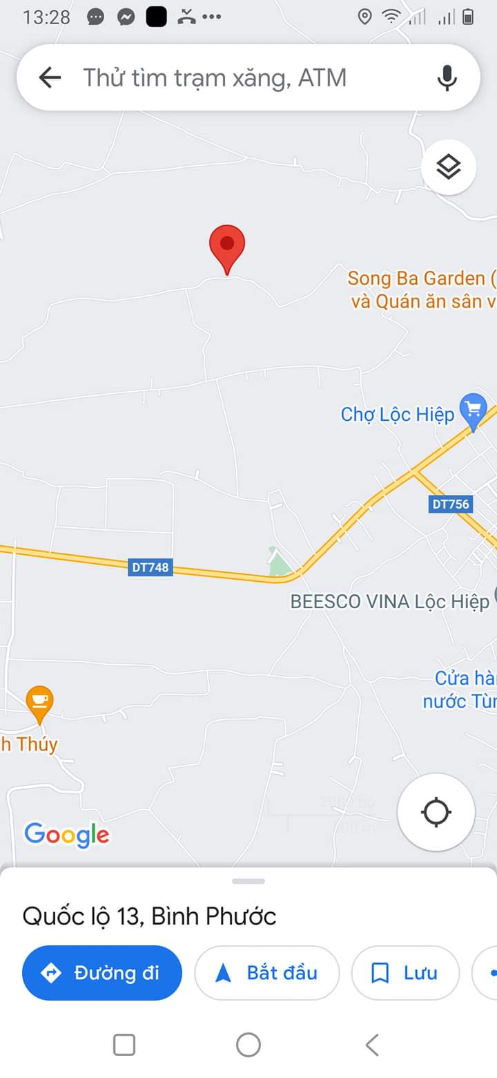 Bán đất ấp Hiệp Tâm xã Lộc Hiệp giá 1 tỷ 400tr/hec dt 4.3hec