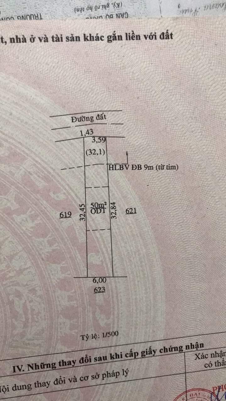 Bán đất khu phố Bình Tân phường An Lộc giá 710tr dt 5×32×50tc