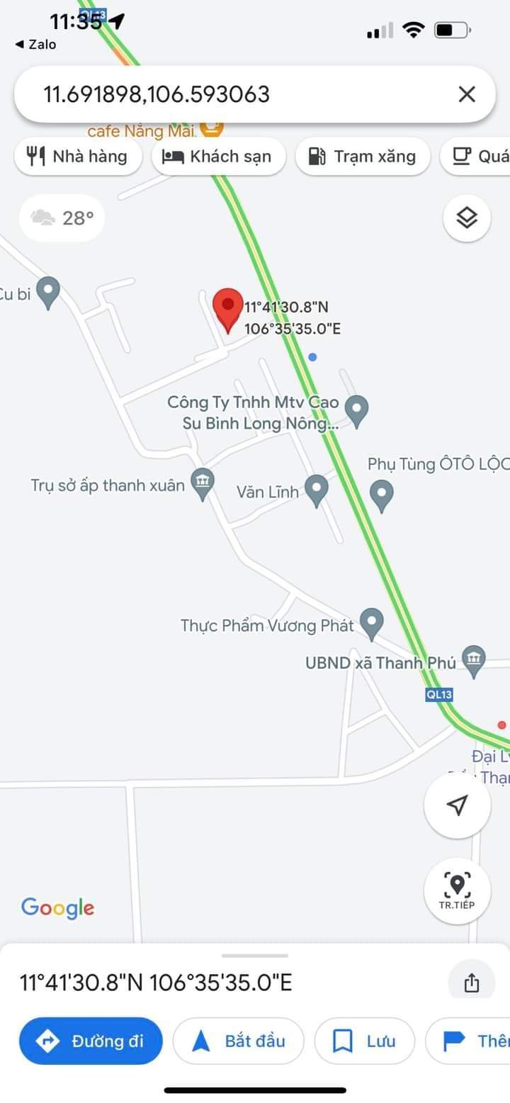 Bán nhà xã Thanh Phú giá 720tr dt 10x27x150 t