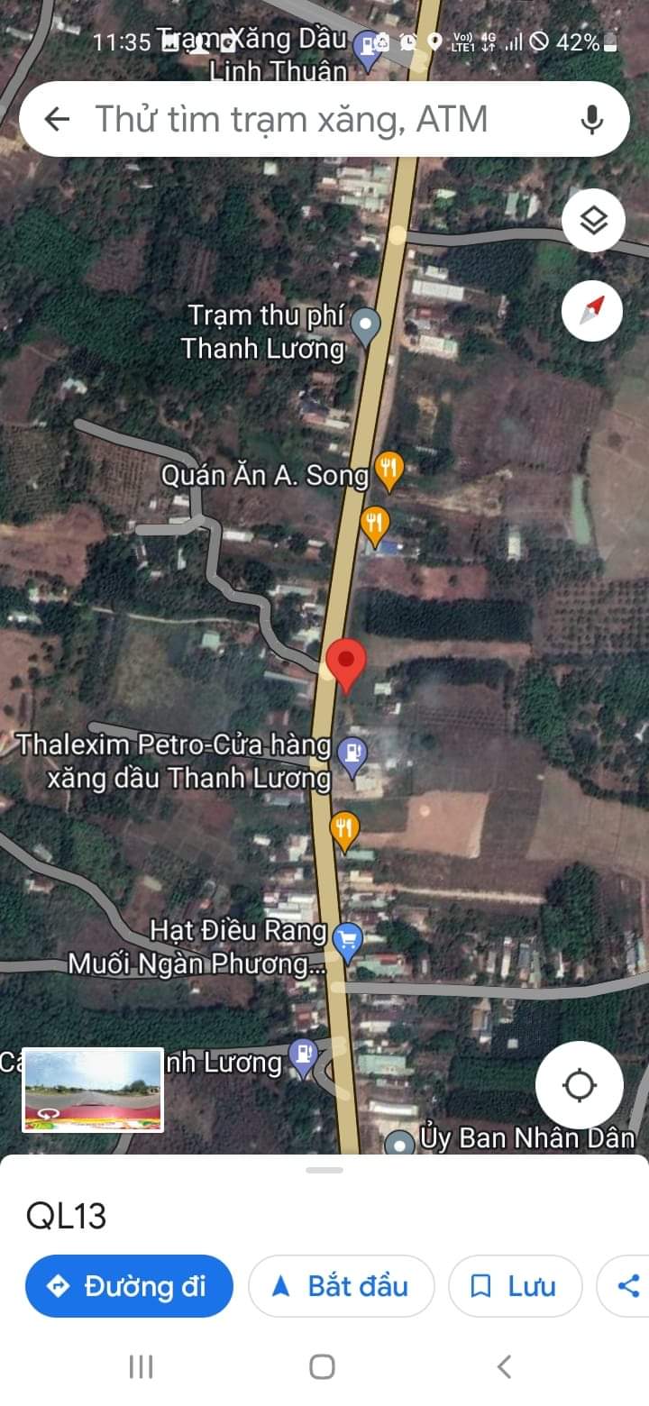 Bán đất xã thanh Lương giá 1 tỷ 750tr dt 6×20