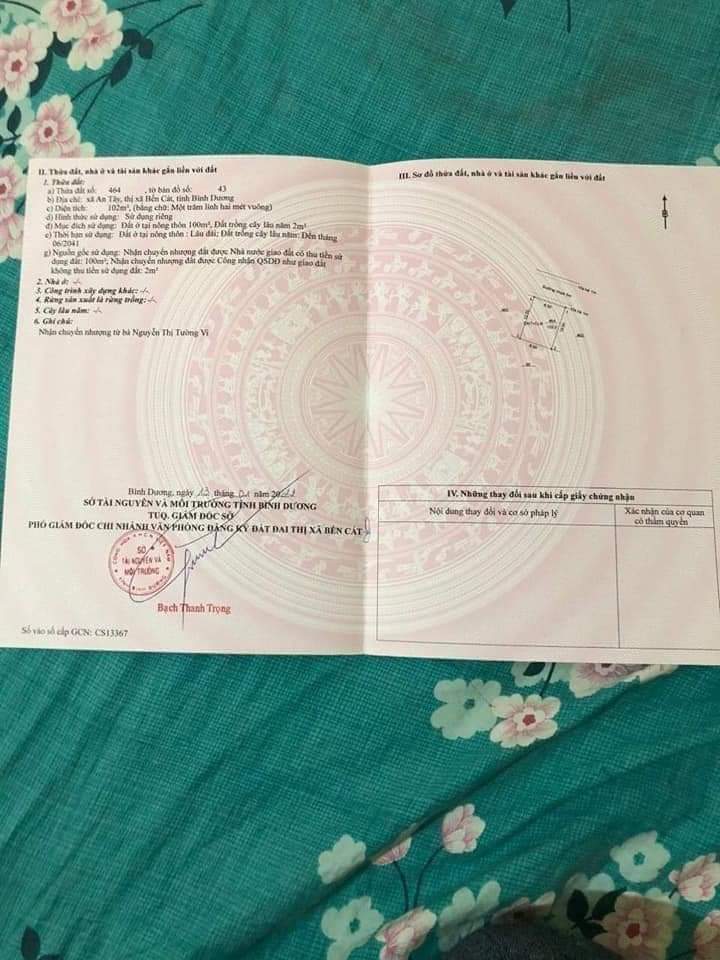 Bán đất An Tây giá 1tỉ2 dt 8,5*12