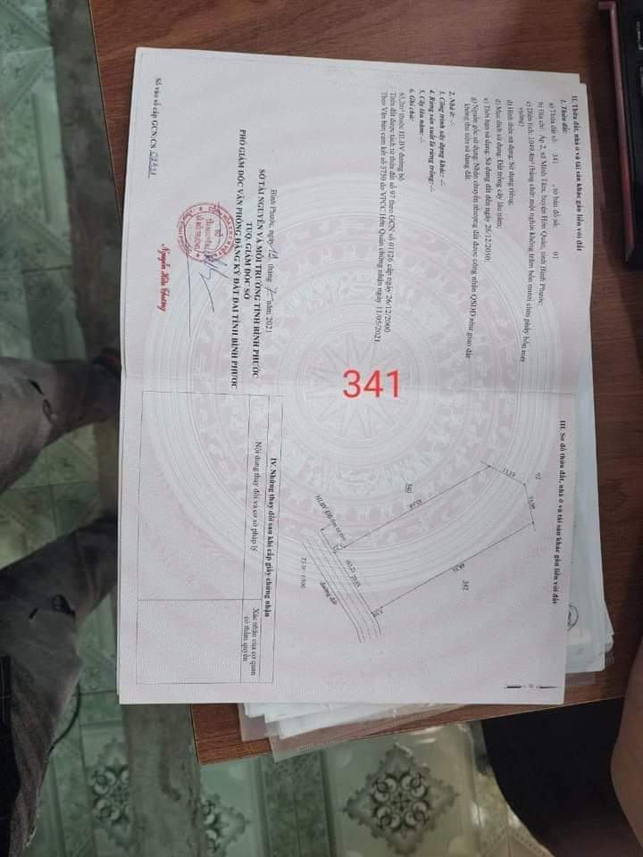 Bán đất xã Minh Tâm giá 330tr/sào dt 3sào