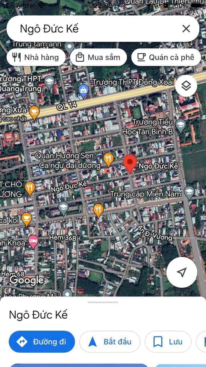 Bán đất phường Tiến Thành giá 2tỷ dt 6×25×full tc
