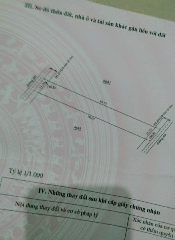 Bán đất xã Lộc Thành giá 200tr dt 1 sào