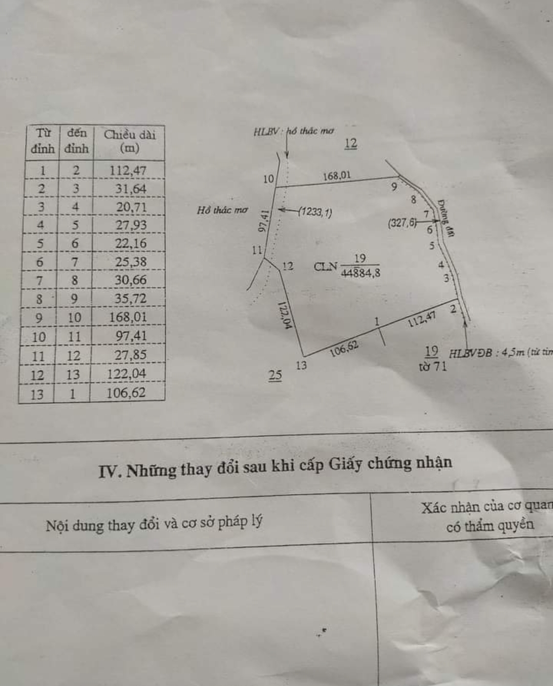 Bán đất xã Phước Tân dt 1ha giá 5tỷ