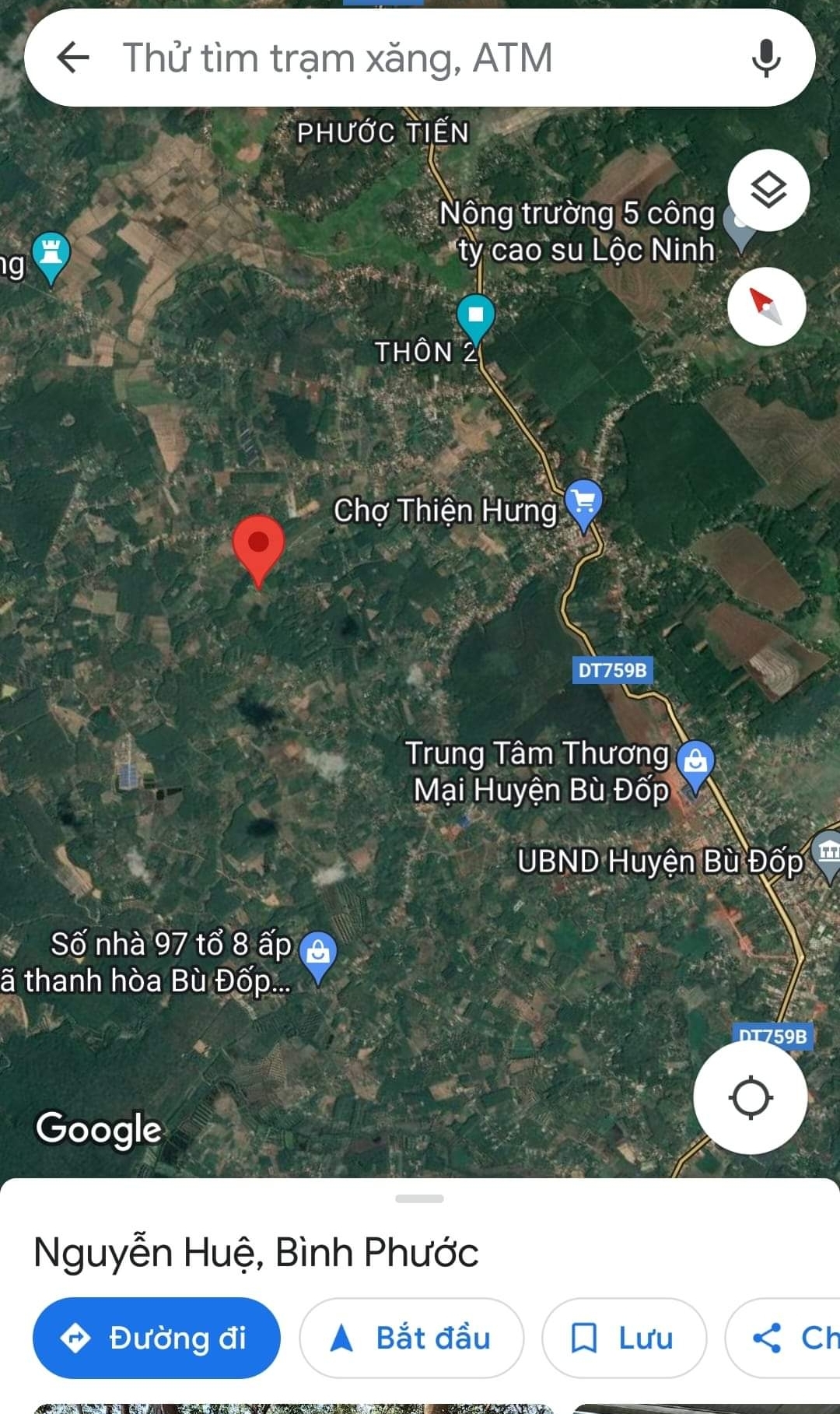 Bán đất xã Thiện Hưng dt 2,3xào giá 600tr