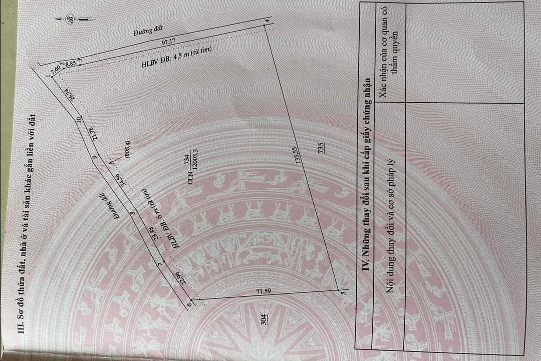 Bán đất xã Long Hà dt 1,2ha giá 1,4tỷ