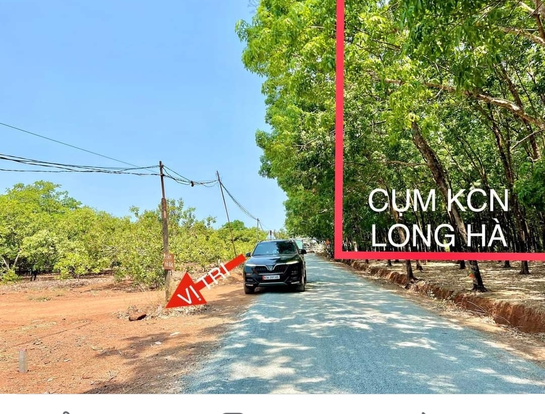 Bán đất xã Long Hà dt 5*50*100tc giá 90tr/m