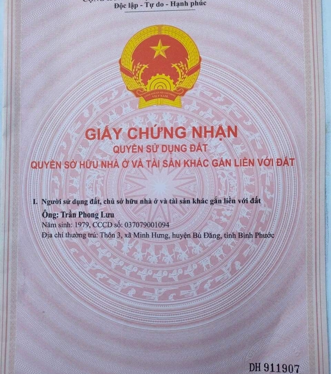Bán đất xã Phú Sơn dt 1,7ha giá 330tr