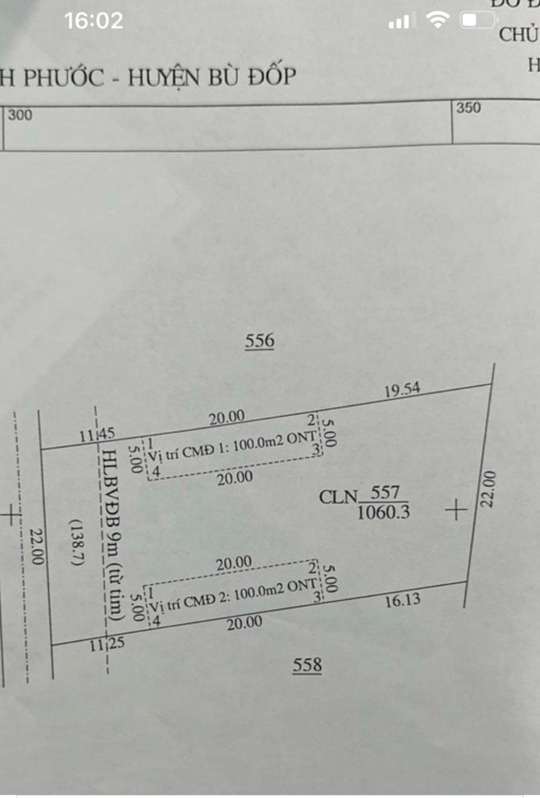 Bán đất xã Tân Tiến dt 22*51*200tc giá 799tr