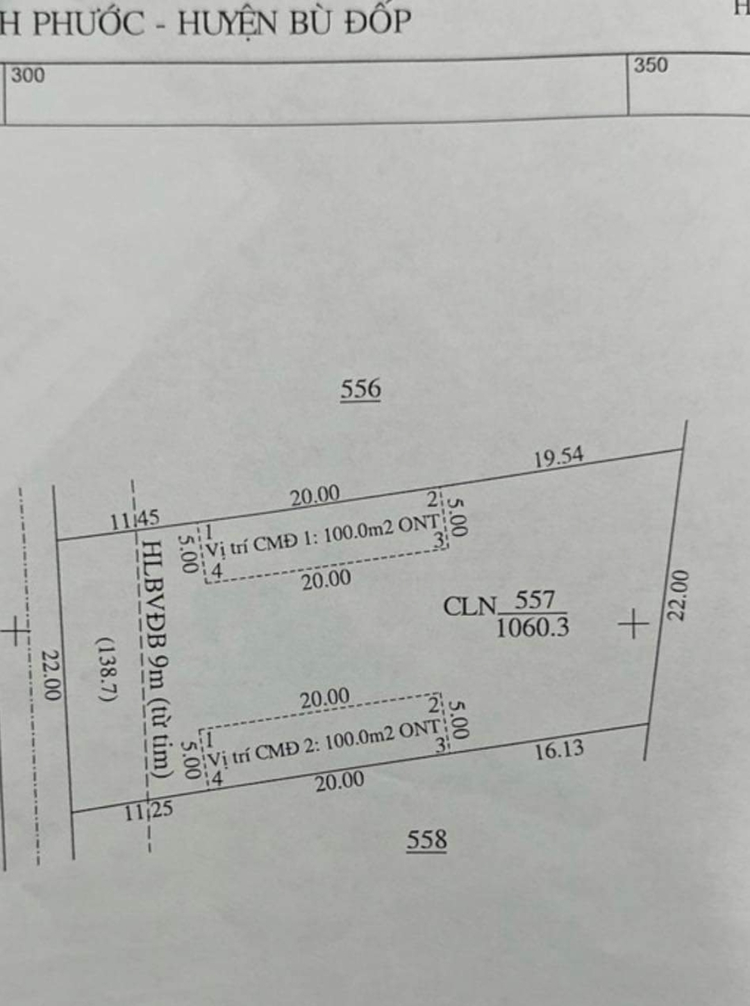 Bán đất xã Tân Tiến dt 22*51*200tc giá 799tr