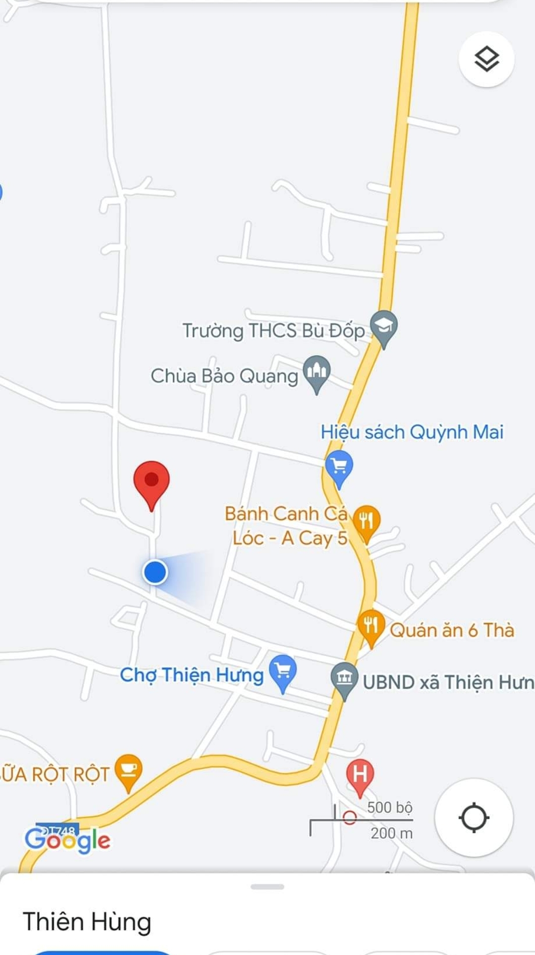 Bán đất xã Thiện Hưng dt 12*28*100tc giá 450tr