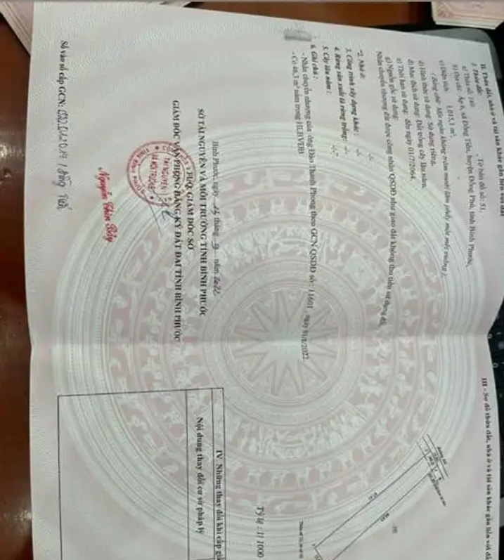 Bán đất xã Đồng Tiến giá 385tr dt 1sào