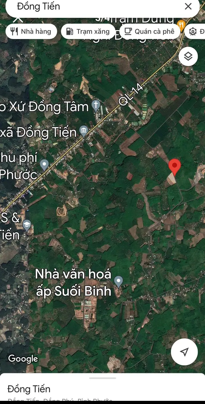Bán đất xã Đồng Tiến giá 430tr dt 19×58