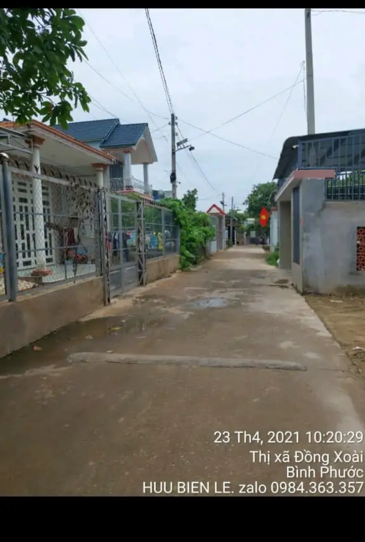 Bán đất phường Tân Phú giá 1tỷ150 dt 5×21,4×40tc