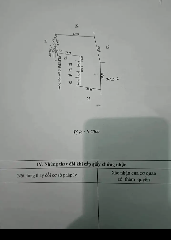 Bán đất phường Tiến Thành giá 1tỷ7 dt 5sào