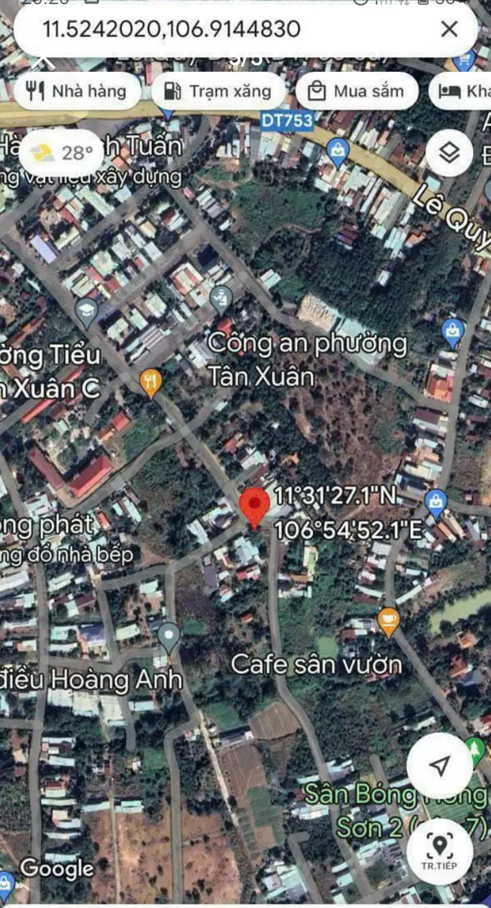 Bán nhà phường Tân Xuân giá 530tr dt 4,1×26 chưa tc