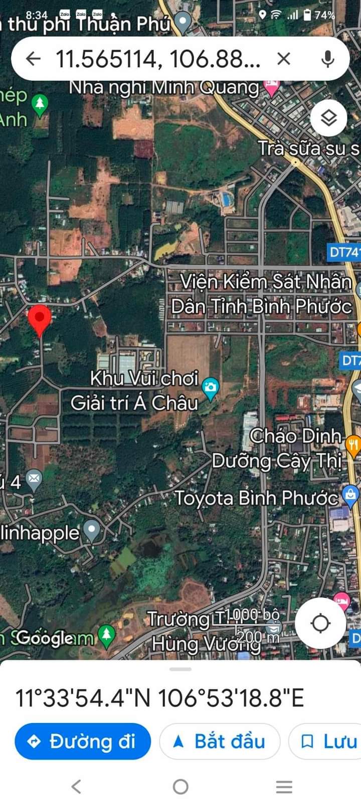 Bán đất phường Tiến Thành giá 1tỷ2 dt 24,5×26×50tc