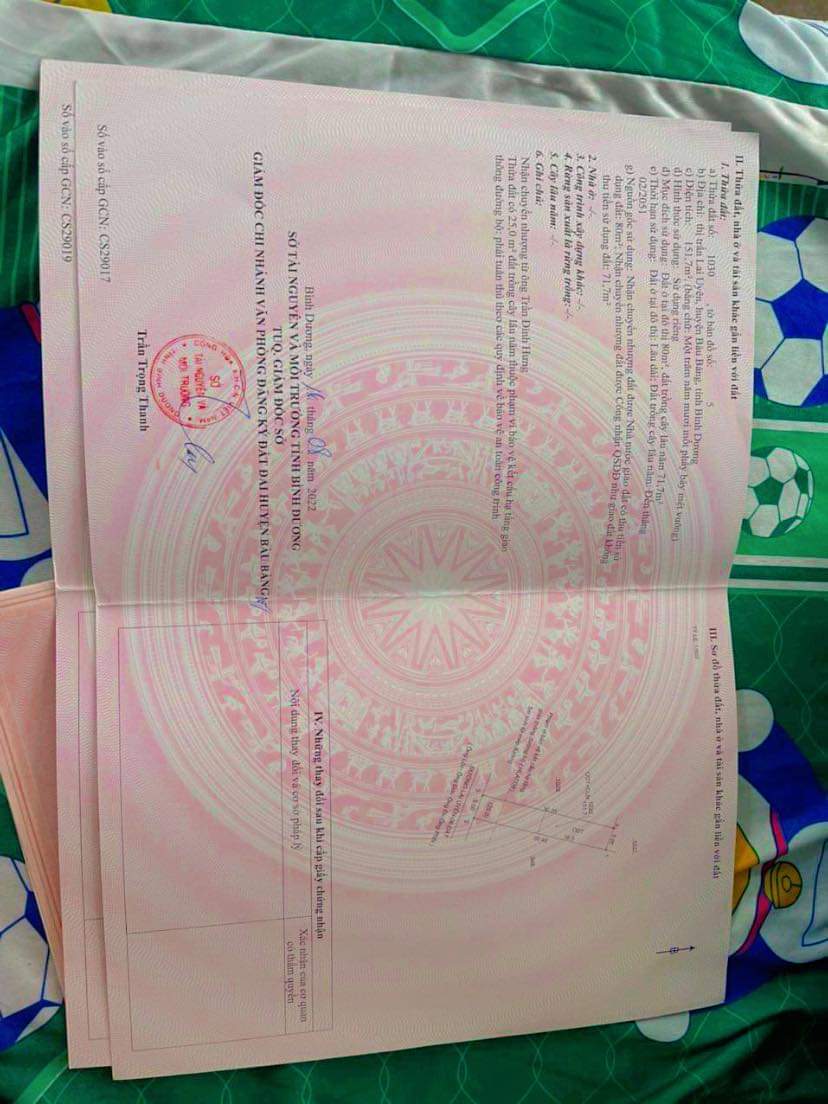 Bán đất Lai Uyên giá 670tr dt 5*30*80tc