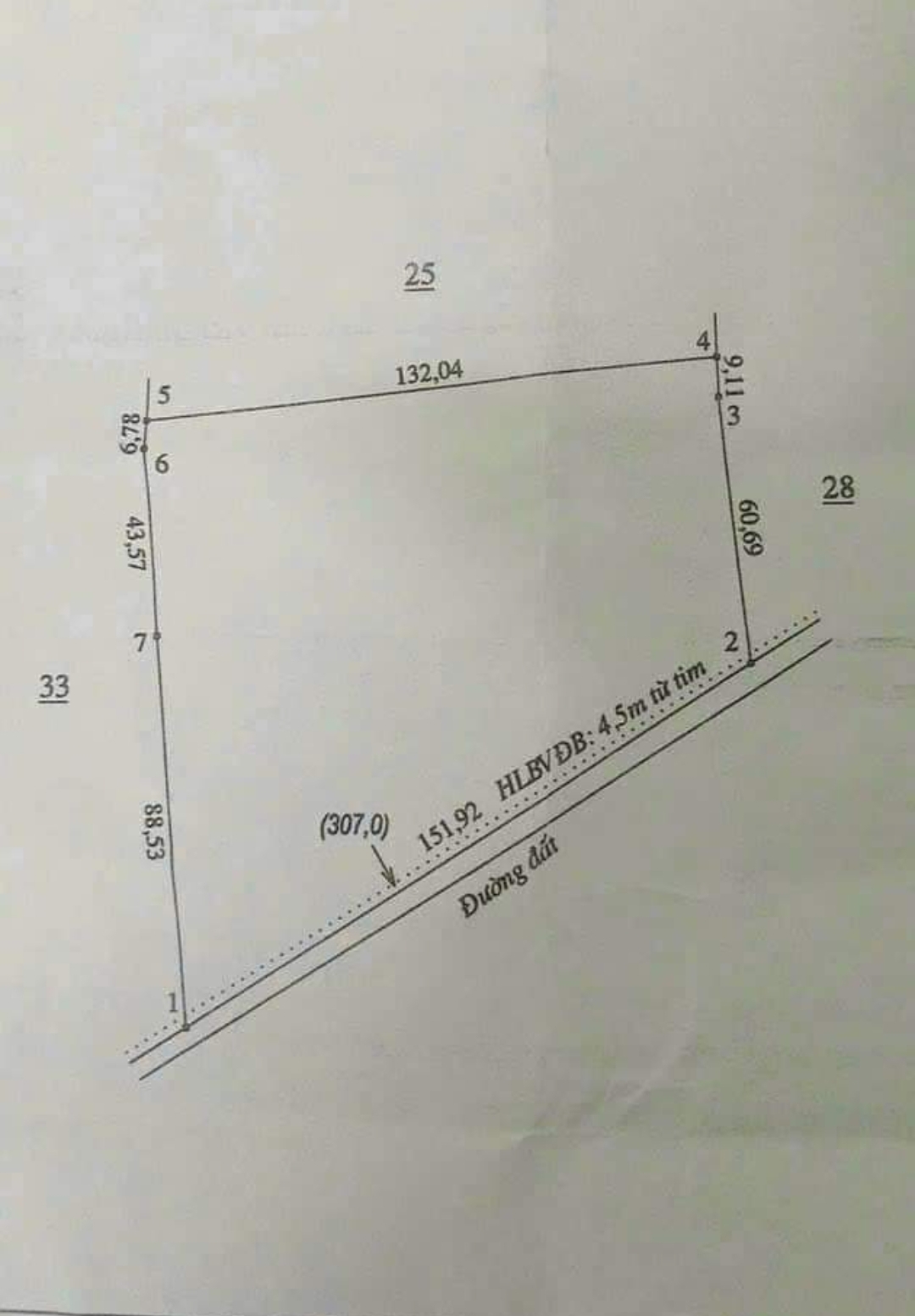 Bán đất xã Phước Tân dt 1,4ha giá 2tỷ