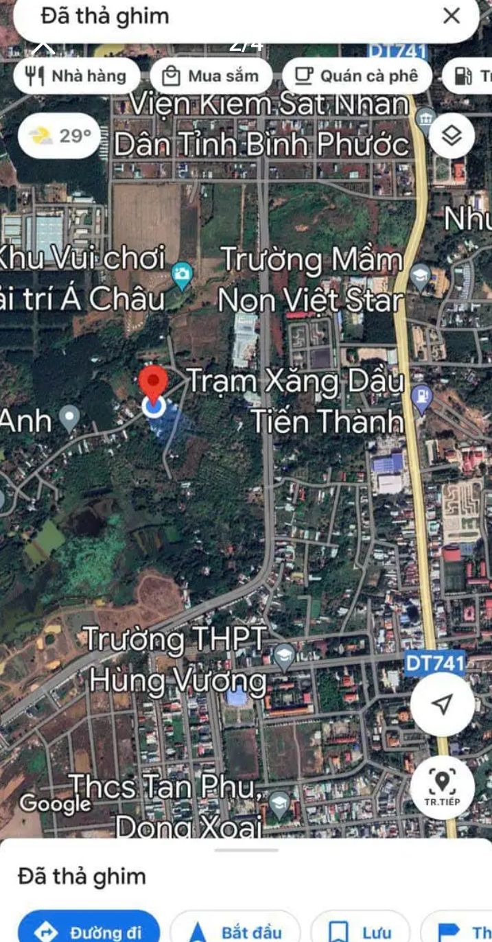 Bán đất phường Tân Phú giá 650tr dt 6×55×50tc