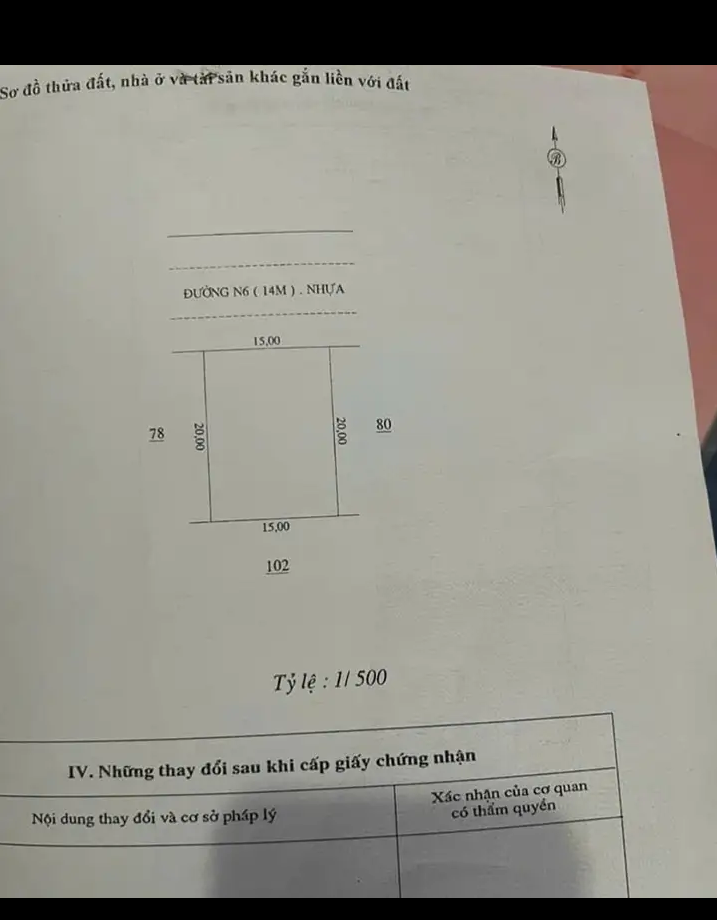 Bán đất phường Tân Phú giá 2tỷ3 dt 15×20×full tc