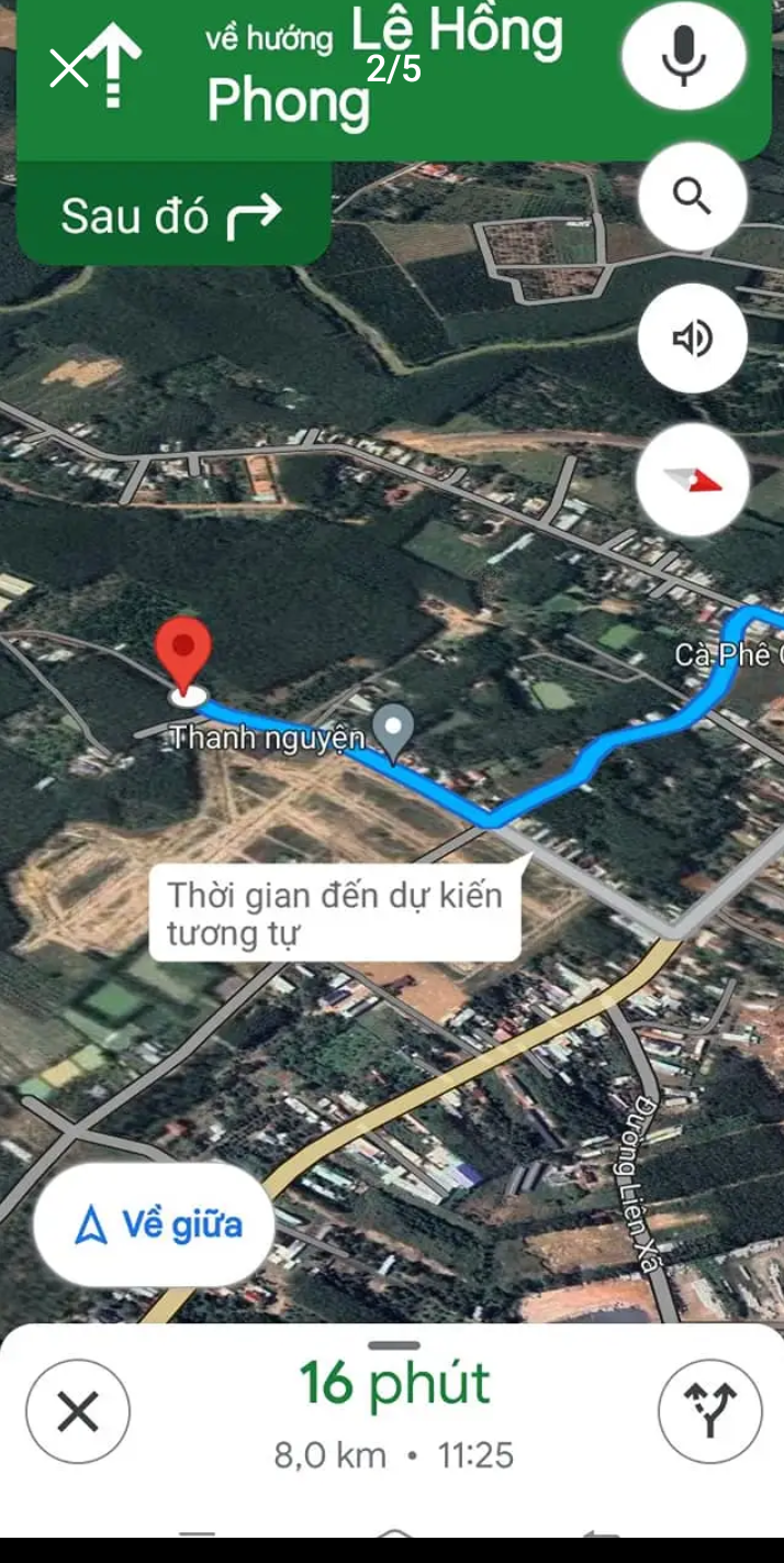 Bán đất xã Tân Phước giá 900tr dt 5×38×100tc