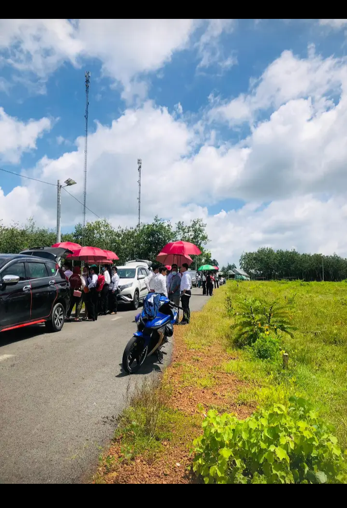 Bán đất tt Tân Khai giá 650tr dt 210m2