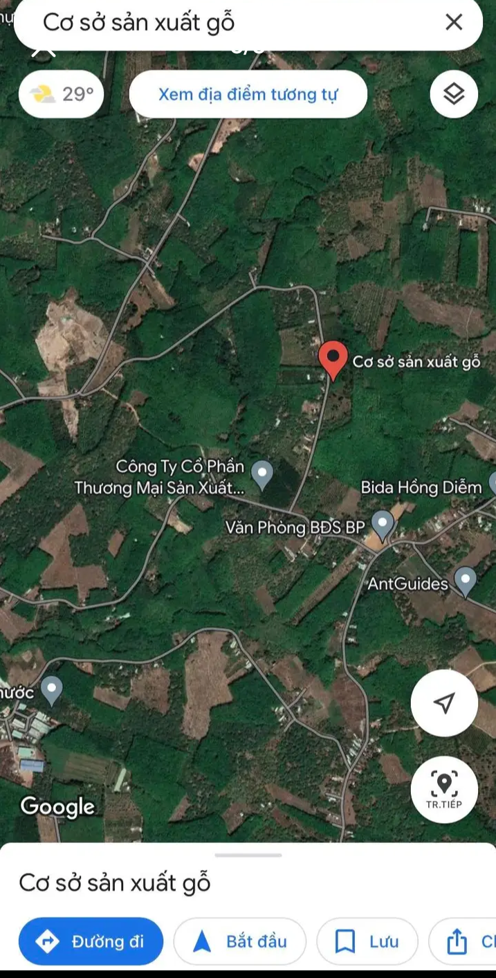 Bán đất xã Tân Phước giá 650tr dt 10×50×100tc