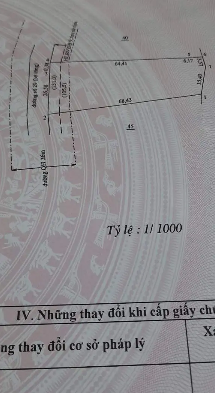 Bán đất xã Tân Tiến giá 750tr dt 1sào6