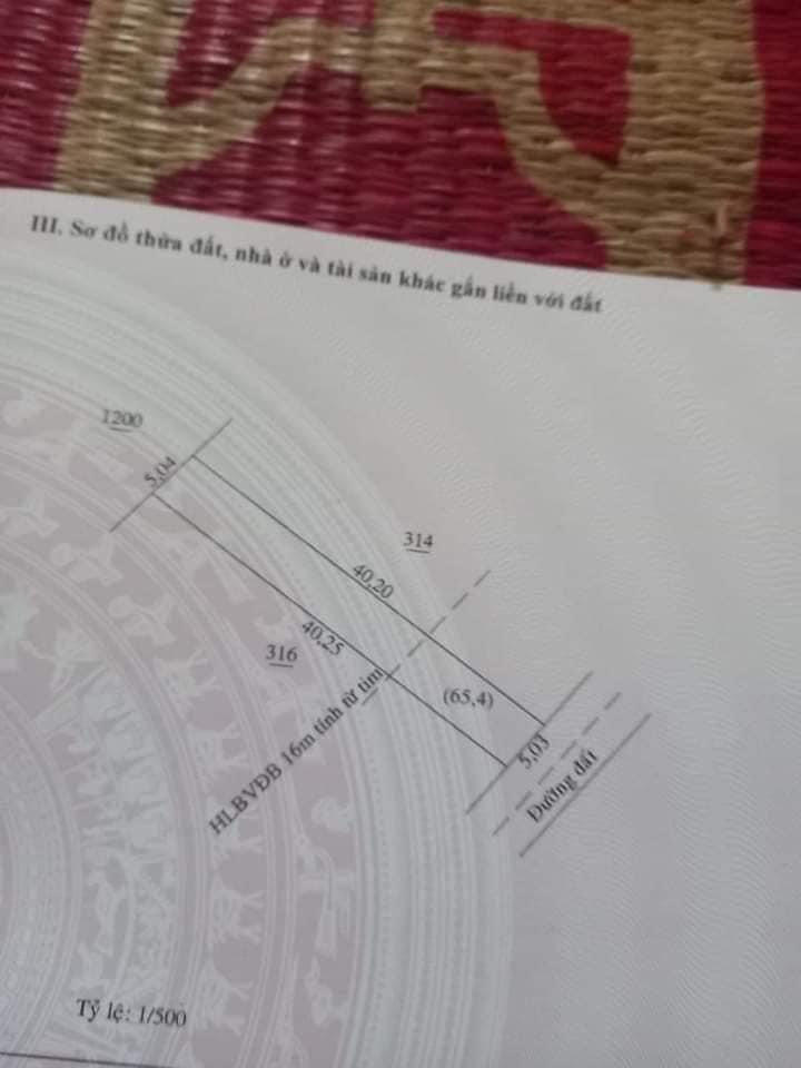 Bán đất phường An Lộc giá 870tr dt 5×40