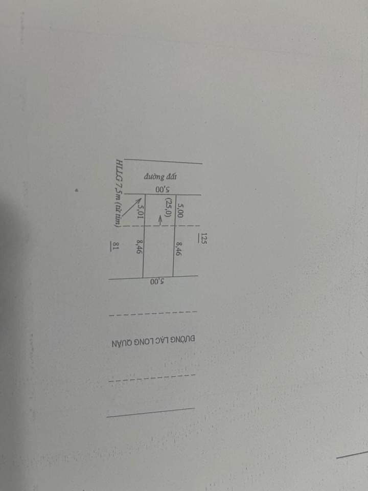 Bán nhà phường Hưng Long giá 3 tỷ 500tr dt 5x14xfull tc