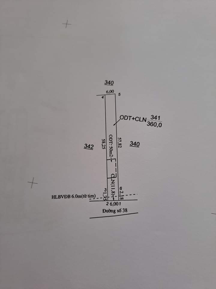 Bán đất phường Minh Hưng giá 540tr dt 6x60x50 tc