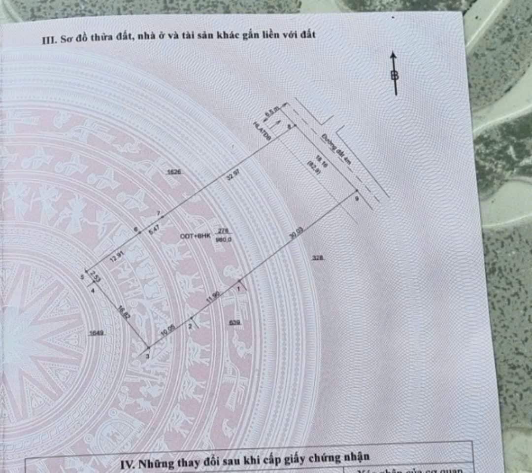 Bán đất Tân Định giá 13tỉ dt 18,16*52*50tc