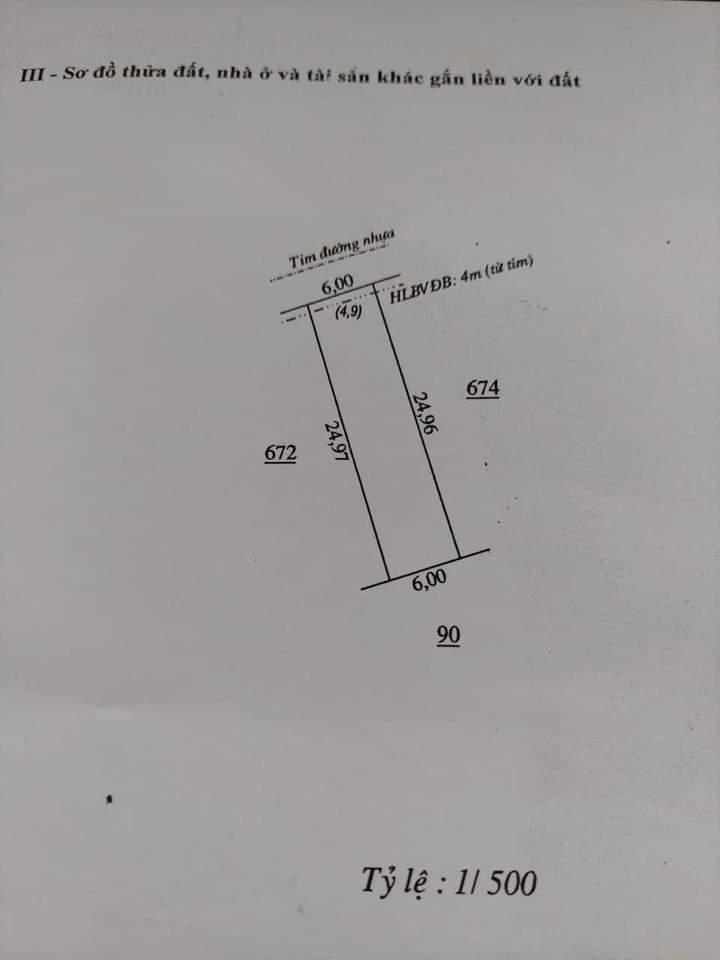 Bán đất phường Tân Đồng giá 620tr dt 6×24×40tc