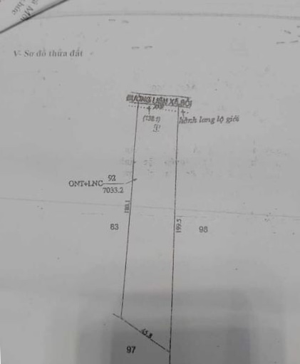 Bán đất xã Lộc An giá 1 tỷ 5 dt 7 sào, 400tc