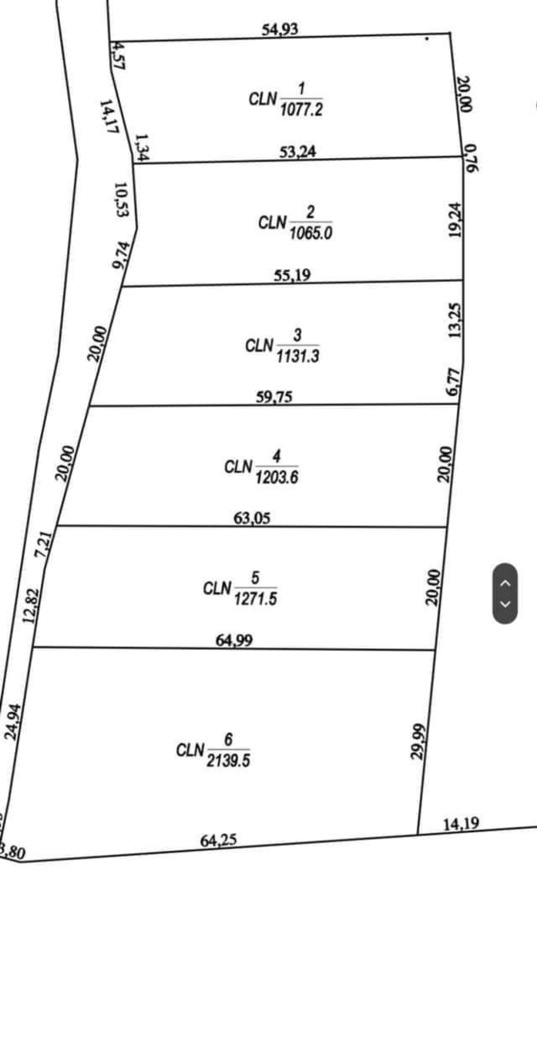 Bán đất xã Phước Minh dt 20*55 giá 250tr