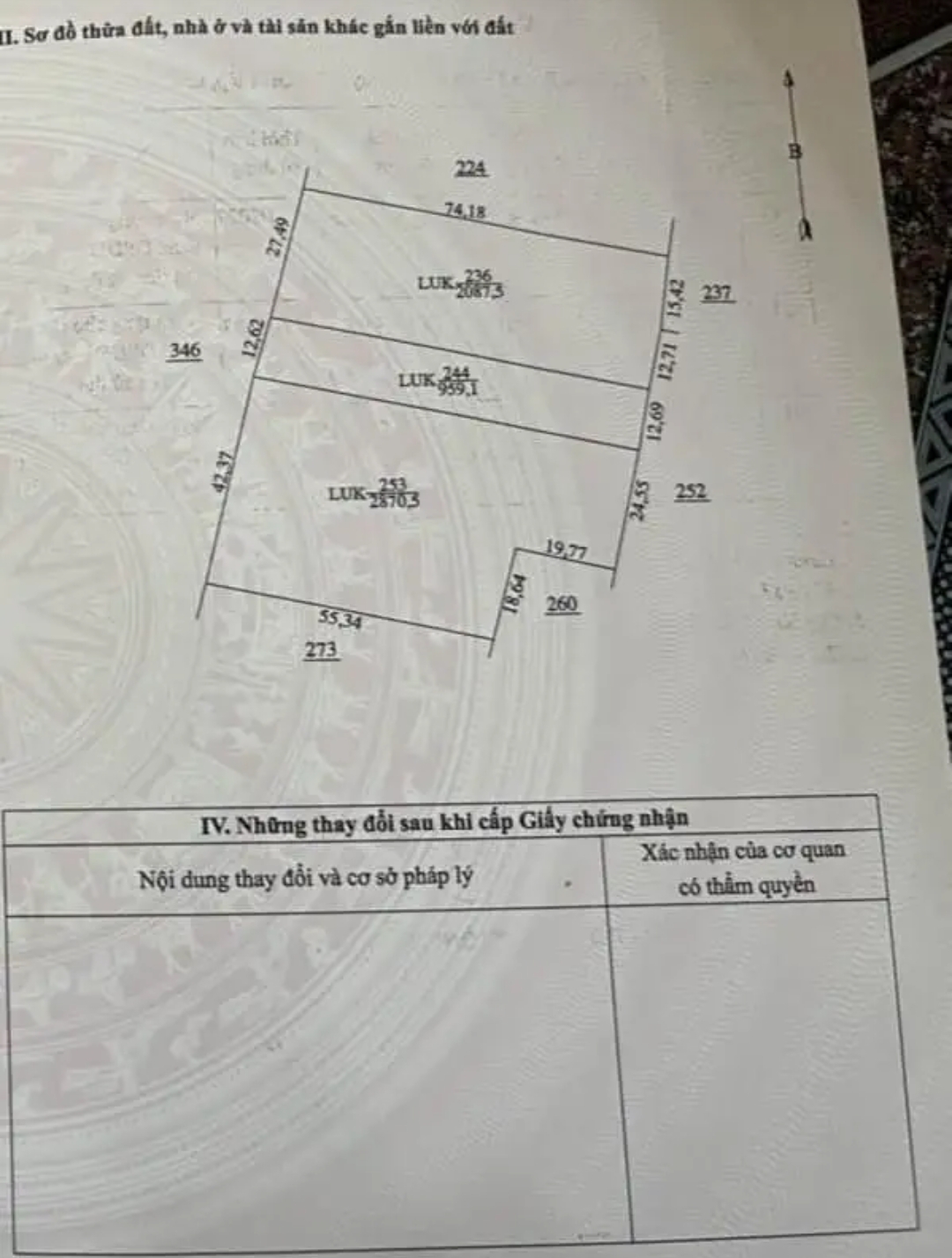 Bán đất xã Bình Thắng dt 1ha*400tc giá 1,7tỷ