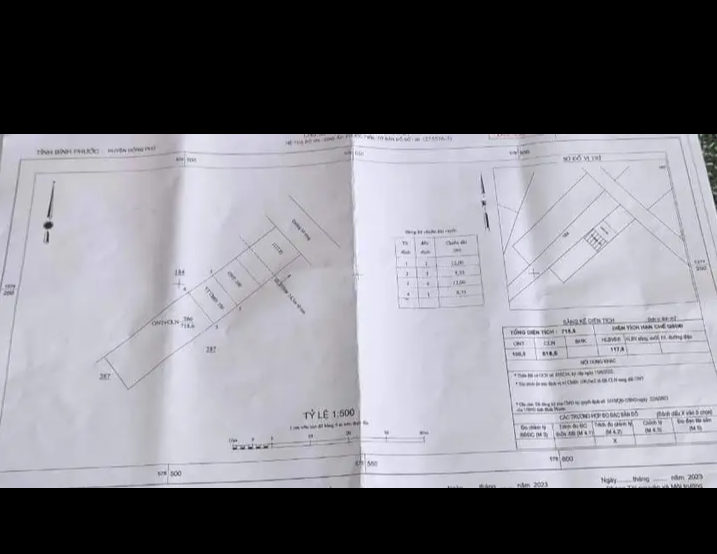 Bán đất xã Tân Phước giá 820tr dt 12×60×200tc