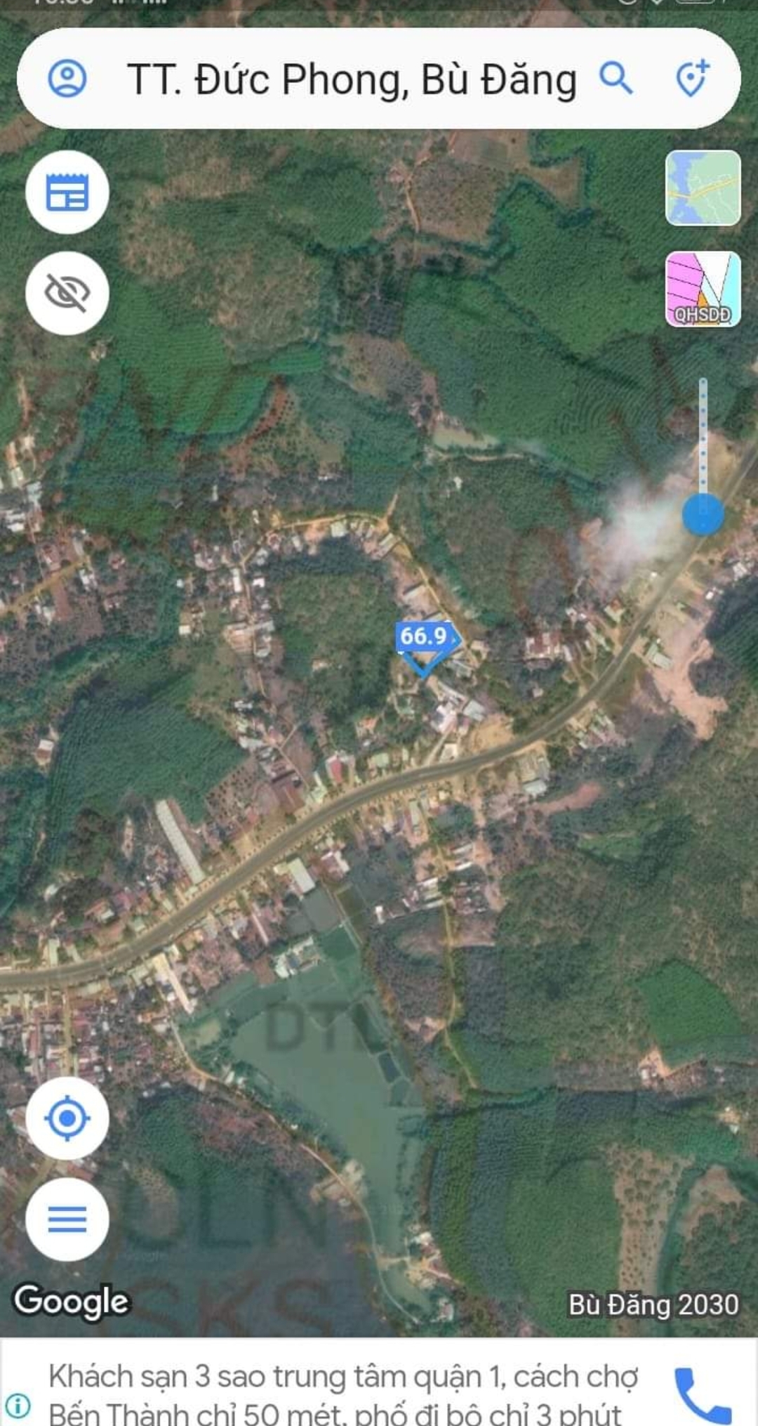 Bán đất Thị trấn Đức Phong dt 5*35 giá 60tr/m