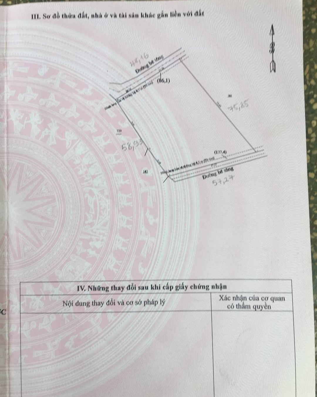 Bán đất xã Thiện Hưng dt 48*57 giá 1,2tỷ