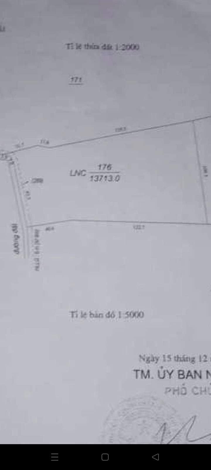 Bán đất xã Minh Lập giá 1 tỷ 700tr dt 1,4 ha